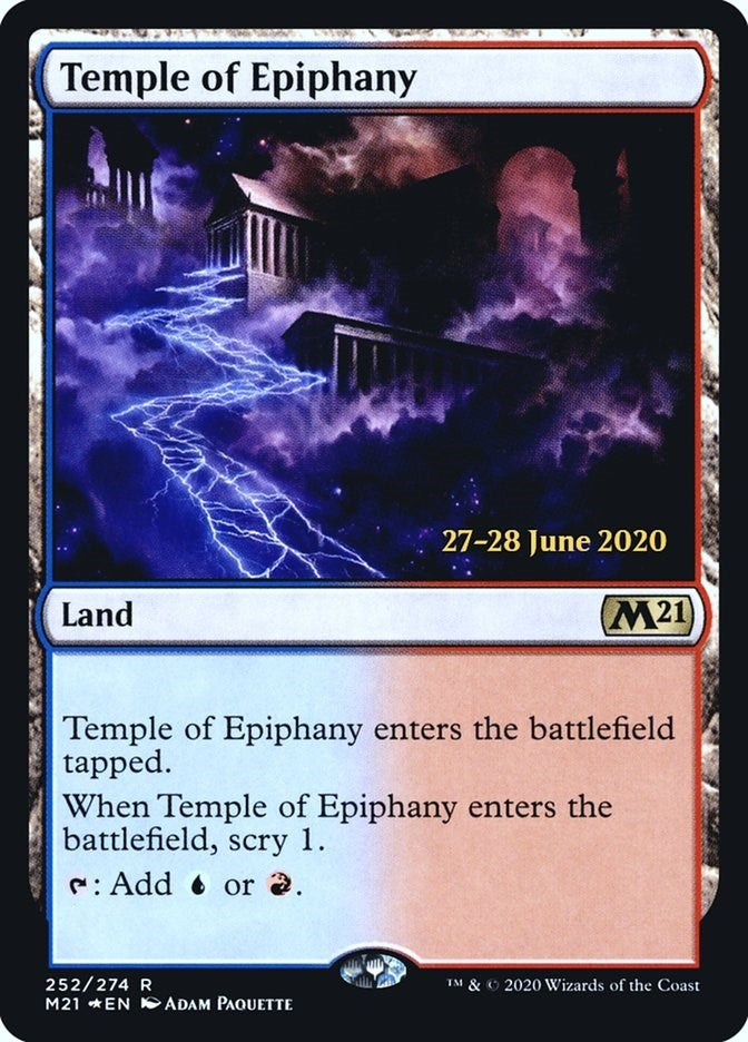 Image for Temple of Epiphany (M21) (252) [Prerelease Cards]