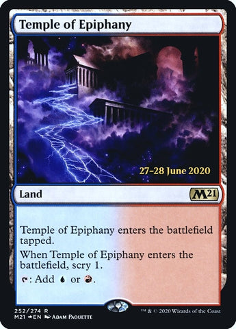 Image for Temple of Epiphany (M21) (252) [Prerelease Cards]