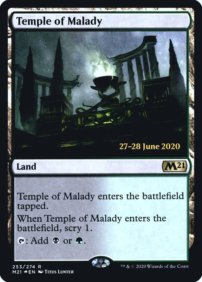 Image for Temple of Malady (M21) (253) - Magic: The Gathering