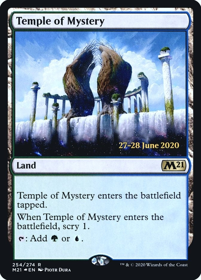 Image for Temple of Mystery (M21) (254) - Magic: The Gathering
