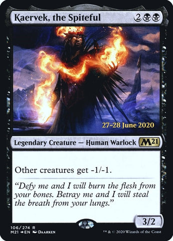 Image for Kaervek, the Spiteful (106) [Prerelease Cards]