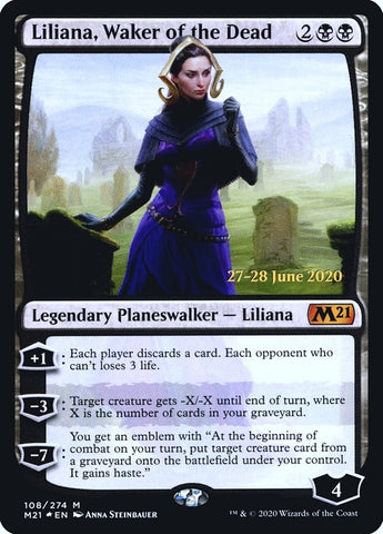 Image for Liliana, Waker of the Dead (108) [Prerelease Cards]