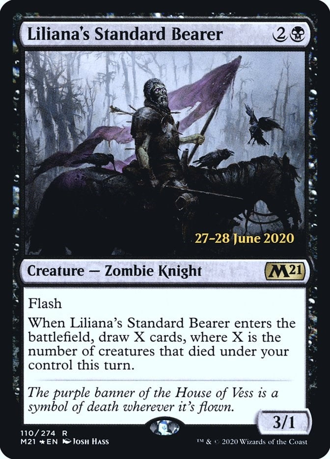 Image for Liliana's Standard Bearer (110) [Prerelease Cards]