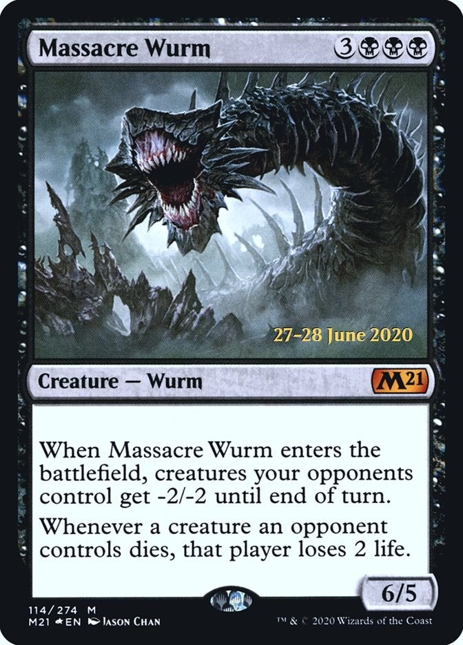 Image for Massacre Wurm (114) [Prerelease Cards]