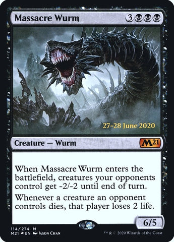 Image for Massacre Wurm (114) [Prerelease Cards]