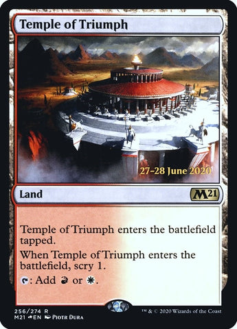 Image for Temple of Triumph (M21) (256) [Prerelease Cards]