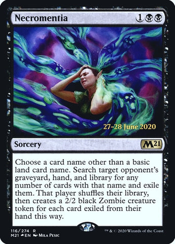 Image for Necromentia (116) [Prerelease Cards]