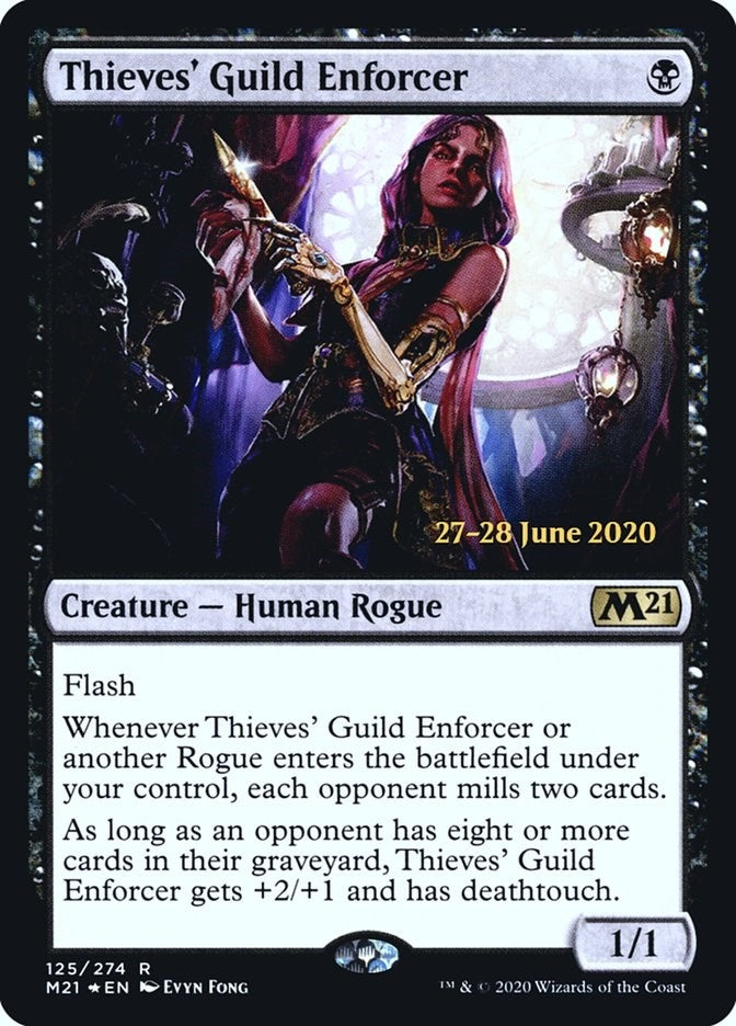 Image for Thieves' Guild Enforcer (125) [Prerelease Cards]