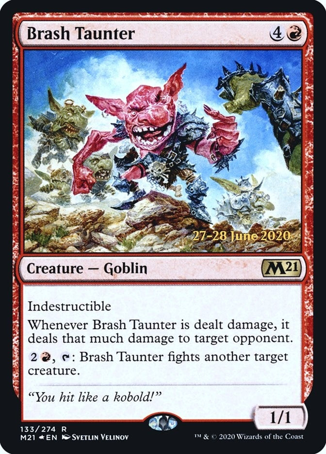 Image for Brash Taunter (133) [Prerelease Cards]