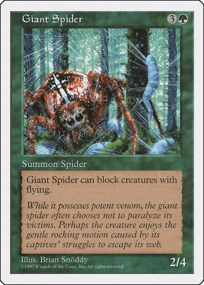 Image for Giant Spider [Fifth Edition]
