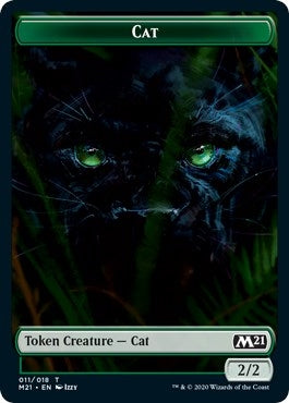 Image for Cat (011) // Soldier Double-sided Token (11) [Core Set 2021]