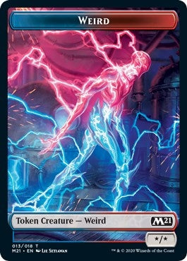 Image for Weird // Zombie Double-sided Token (13) [Core Set 2021]