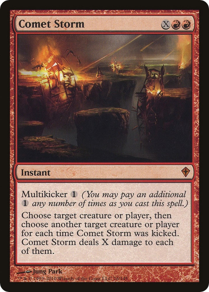Image for Comet Storm (Worldwake) (76) [Oversize Cards]