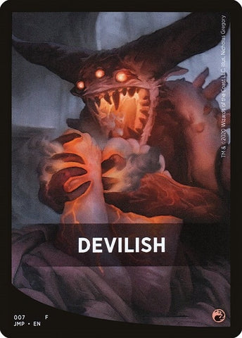 Image for Devilish Theme Card (7) [Jumpstart]