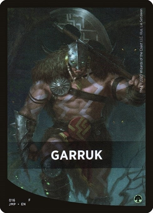 Image for Garruk Theme Card (16) [Jumpstart]