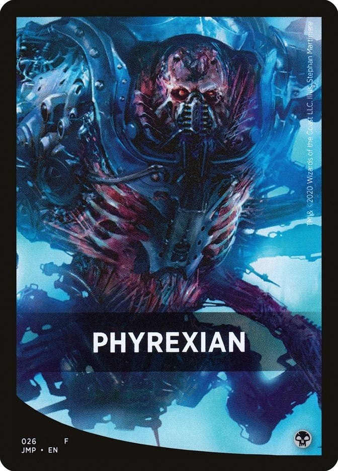 Image for Phyrexian Theme Card (26) [Jumpstart]