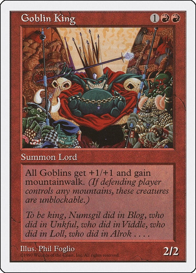 Image for Goblin King [Fifth Edition]