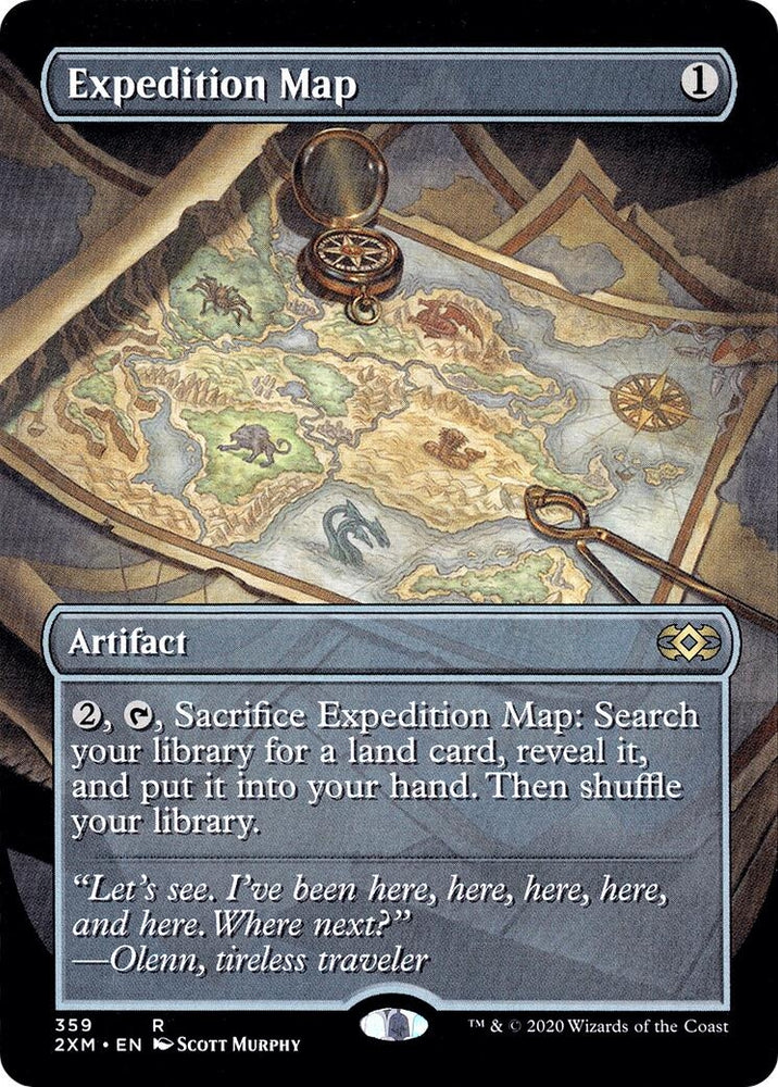Image for Expedition Map (Borderless) (359) [Double Masters]