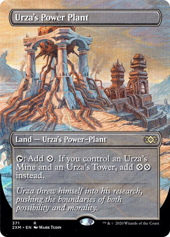 Image for Urza's Power Plant (Borderless) (371) [Double Masters]