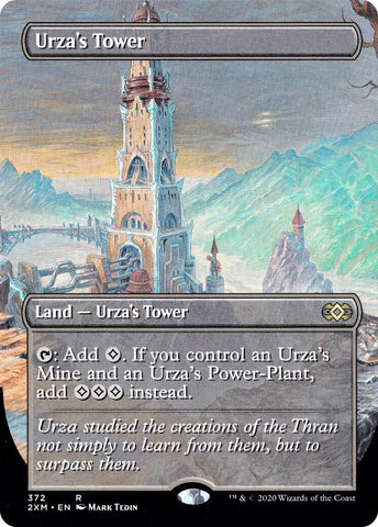 Image for Urza's Tower (Borderless) (372) [Double Masters]