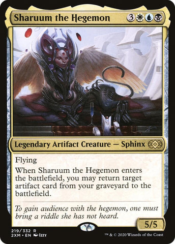 Image for Sharuum the Hegemon (219) [Double Masters]