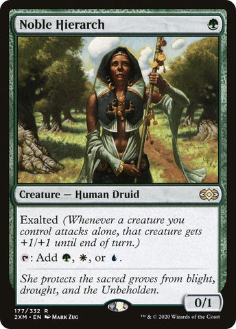 Image for Noble Hierarch (177) [Double Masters]