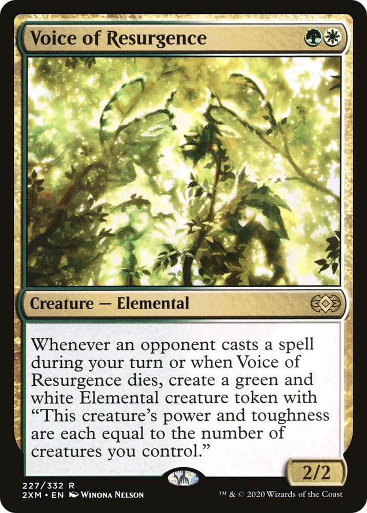 Image for Voice of Resurgence (227) [Double Masters]