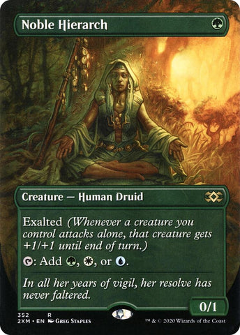 Image for Noble Hierarch (Borderless) (352) [Double Masters]