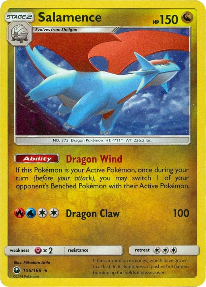 Salamence - 106/168 (Cosmos Holo) (106/168) (Miscellaneous Cards & Products)