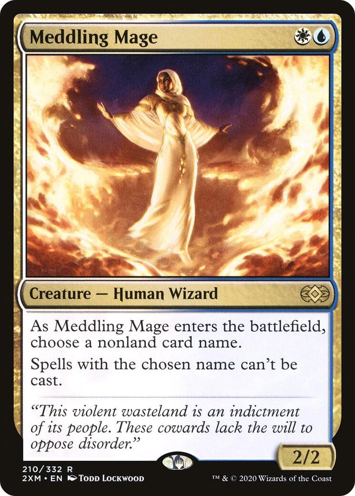 Image for Meddling Mage (210) [Double Masters]