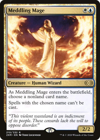 Image for Meddling Mage (210) [Double Masters]