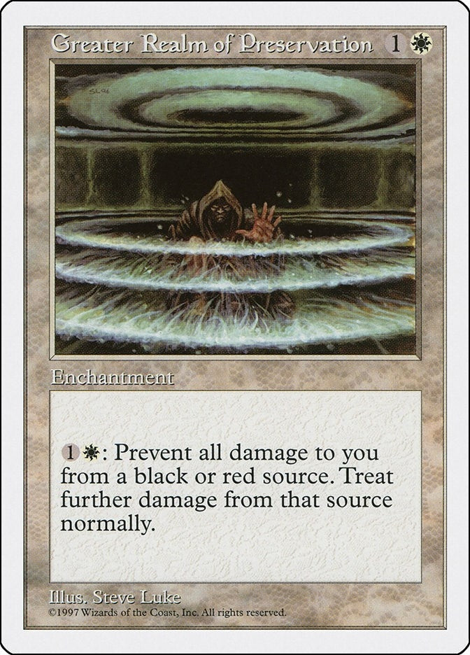 Image for Greater Realm of Preservation [Fifth Edition]
