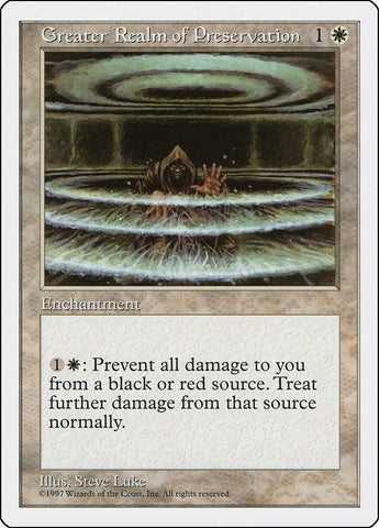 Image for Greater Realm of Preservation [Fifth Edition]