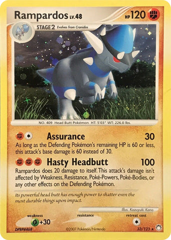 Image for Rampardos - 33/123 (Cosmos Holo) (033/123) - Pokemon