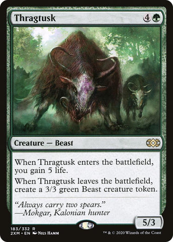 Image for Thragtusk (183) [Double Masters]