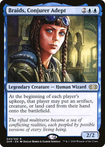 Image for Braids, Conjurer Adept (43) [Double Masters]