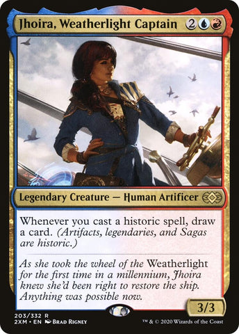 Image for Jhoira, Weatherlight Captain (203) [Double Masters]