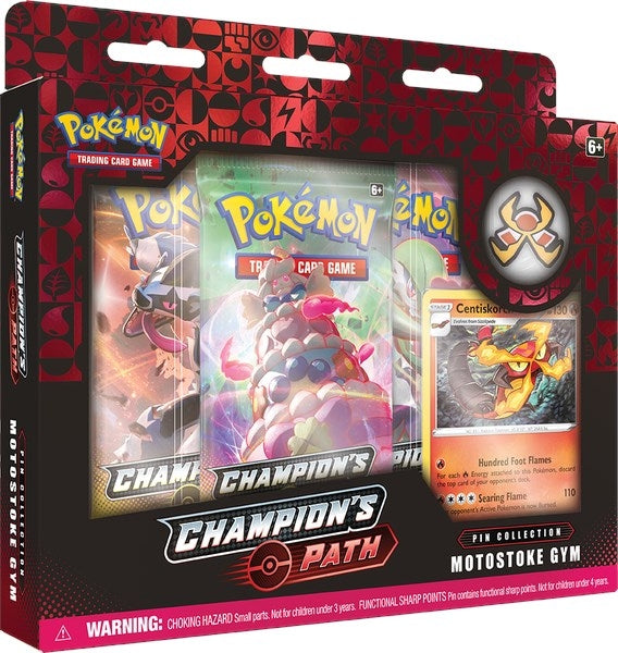 Image for Champion's Path Pin Collection [Motostoke Gym] [Champion's Path]
