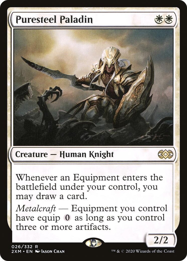 Image for Puresteel Paladin (26) [Double Masters]