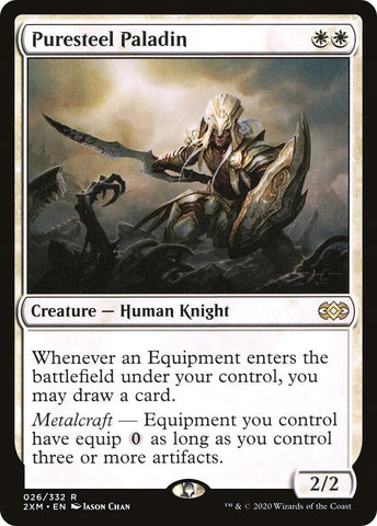Image for Puresteel Paladin (26) [Double Masters]