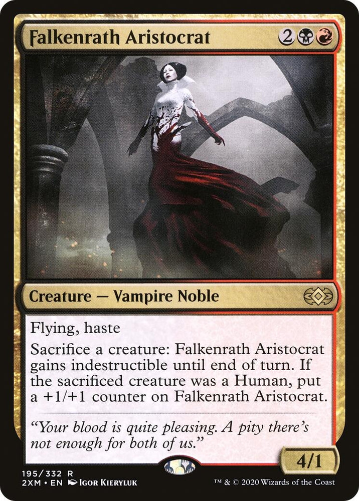 Image for Falkenrath Aristocrat (195) [Double Masters]