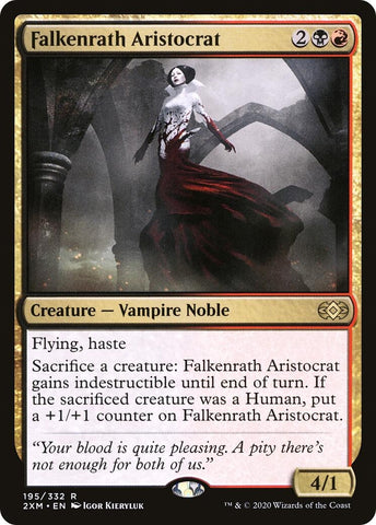 Image for Falkenrath Aristocrat (195) [Double Masters]