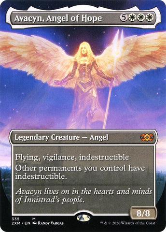 Image for Avacyn, Angel of Hope (Borderless) (335) [Double Masters]