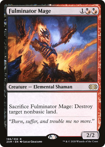 Image for Fulminator Mage (196) [Double Masters]