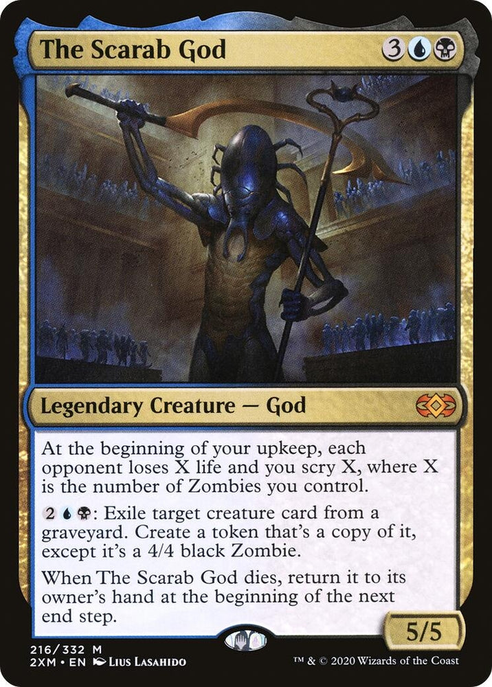 Image for The Scarab God (216) [Double Masters]
