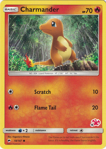 Image for Charmander - 18/147 (#16 Charizard Stamped) (018/147) - Pokemon