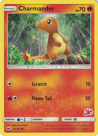 Image for Charmander - 18/147 (#42 Charizard Stamped) (018/147) - Pokemon