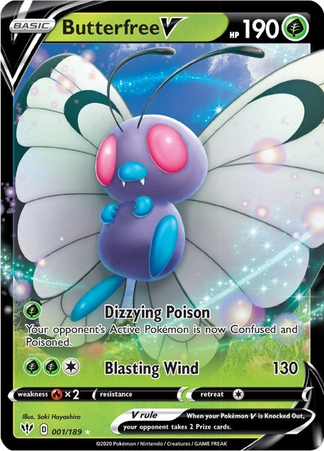 Image for Butterfree V (001/189) (SWSH03)