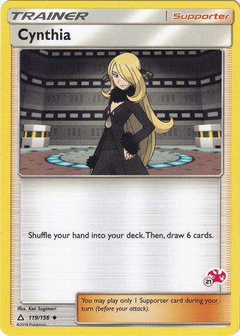 Image for Cynthia - 119/156 (#21 Charizard Stamped) (119/156) - Pokemon