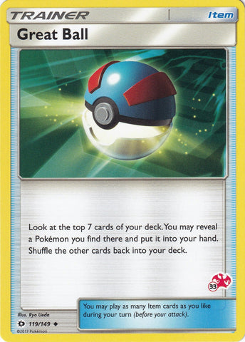 Image for Great Ball - 119/149 (#33 Charizard Stamped) (119/149) - Pokemon
